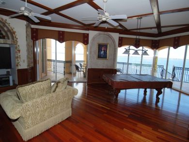 Living Room with Doors to Balcony